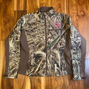 Realtree Max-5 Camoflage Zip-Up Jacket Women's, Sz. S
